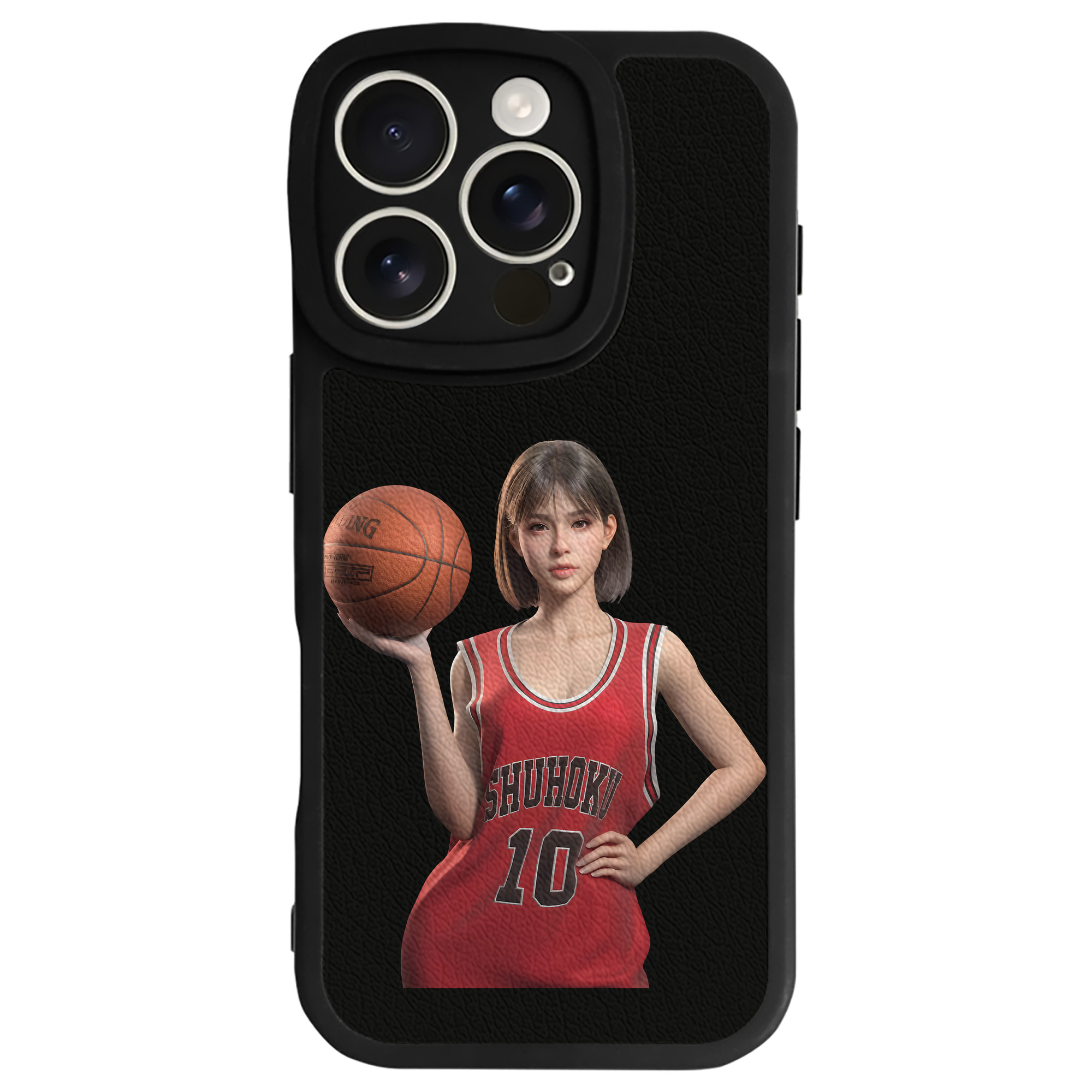 （画像用） SLAM DUNK／スラムダンク 【iPhone 16シリーズ対応】シリコンスマホケース（レザー調） 材質：シリコン